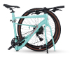 La bicicleta gravel de carretera plegable, apta para ciclismo de montaña, ruta o viajes.