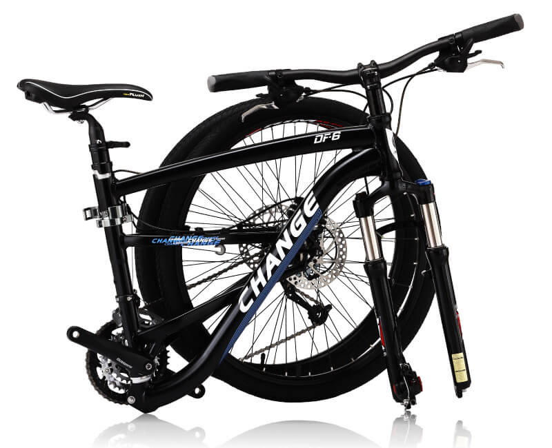 mtb マウンテン 折りたたみ自転車 changebike df-609d-b