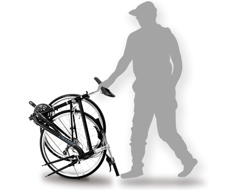 klappfahrräder changebike df-702b