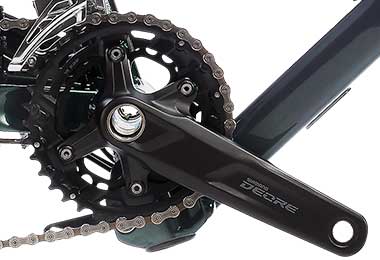 Bielas Shimano y desviador delantero