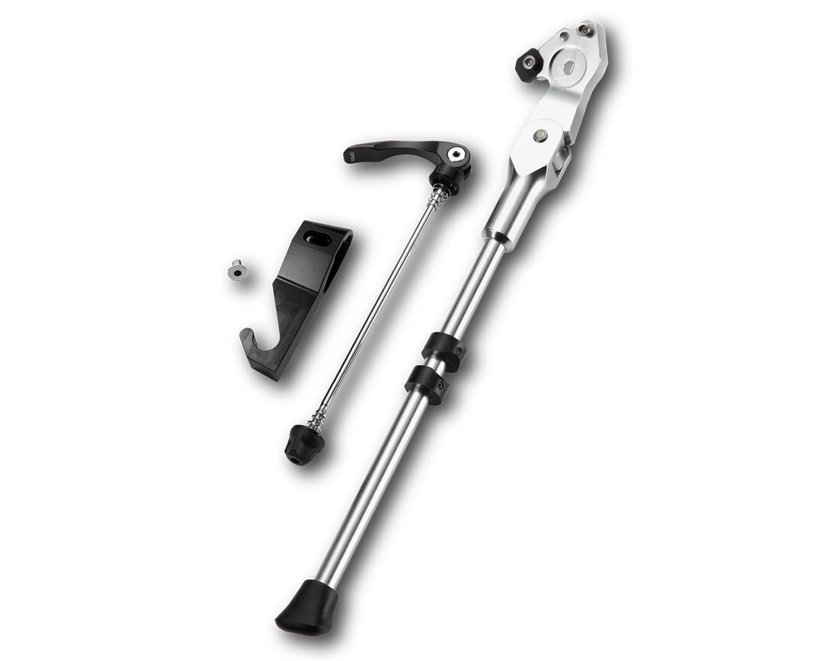 Béquille Latérale Pour Vélo - Support Cadre ABS, Installation Rapide Sans Outil - Pour VTT, Route, Ville