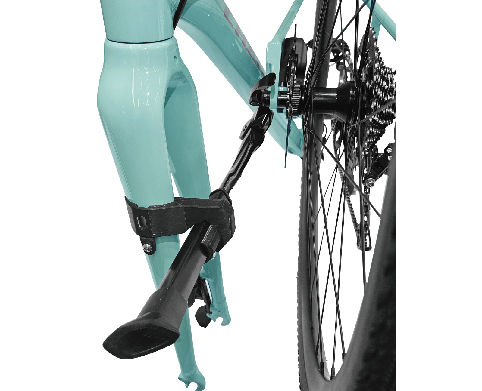 Gravel 停車柱及推行固定器 changebike