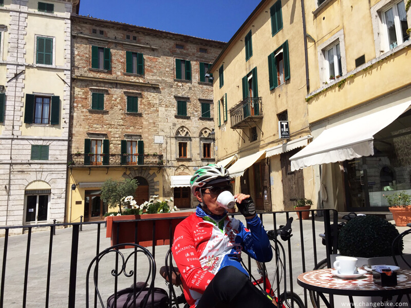 歐洲折疊車旅行 changebike tuscany
