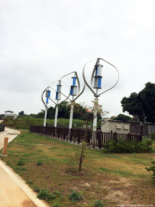 changebike bike tour 金門 風力發電 自行車之旅
