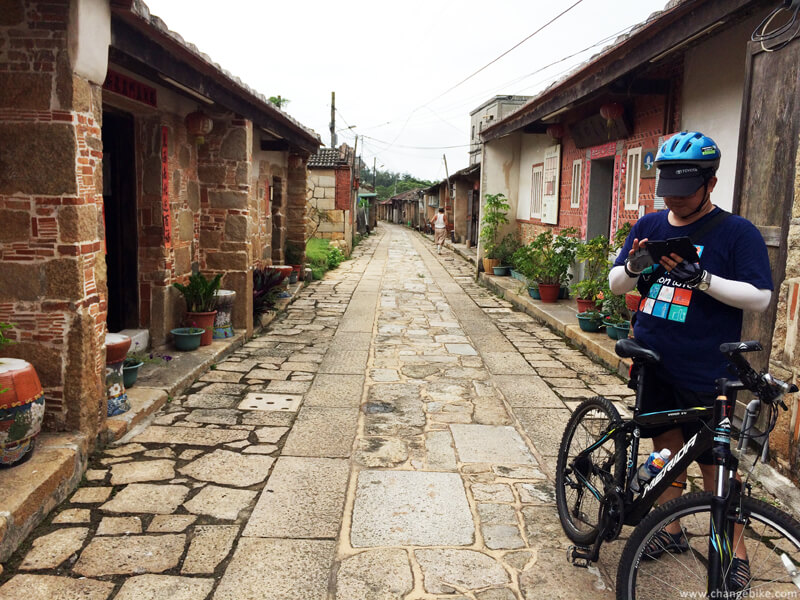changebike adventure cycling 金門 明遺老街 自行車之旅