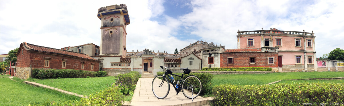 changebike travel bike 金門 得月樓洋樓群 自行車之旅