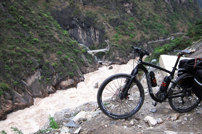 changebike travel bike 雲南 香格里拉 中虎跳 自行車之旅