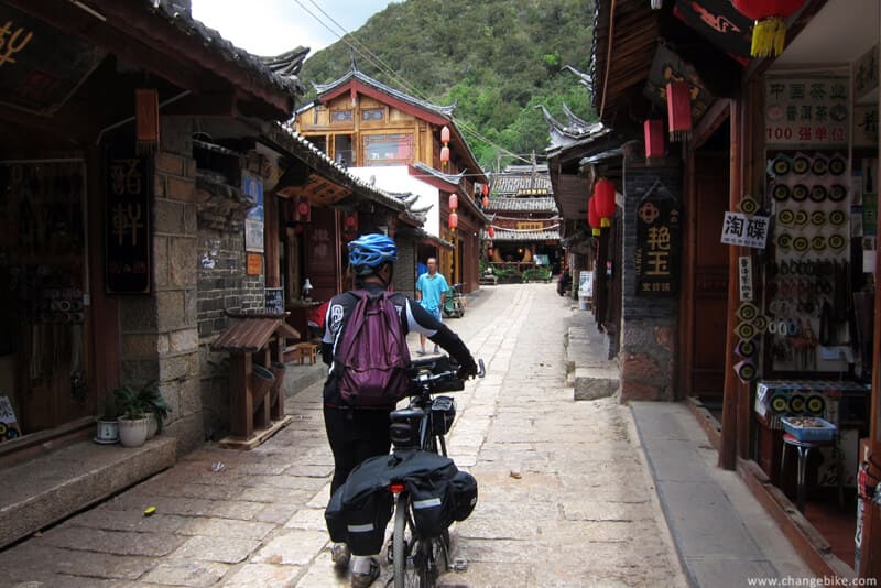 changebike cycle touring 雲南 寶山石頭城 玉龍雪山 麗江三古城 自行車之旅