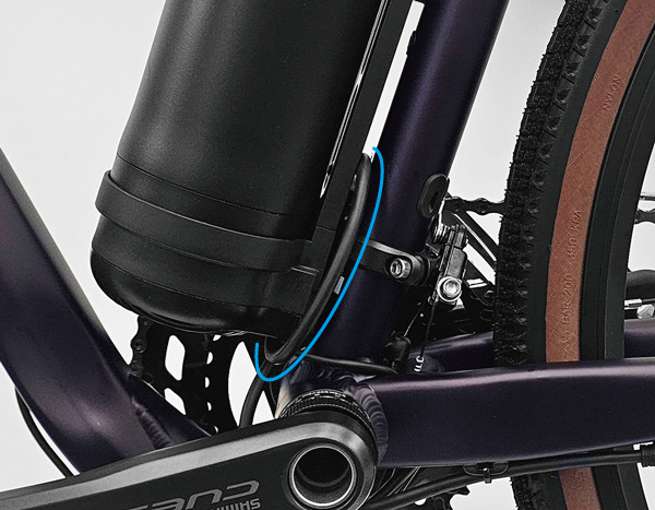 100G 折りたたみ自転車用 eBike コンバージョン配線設計